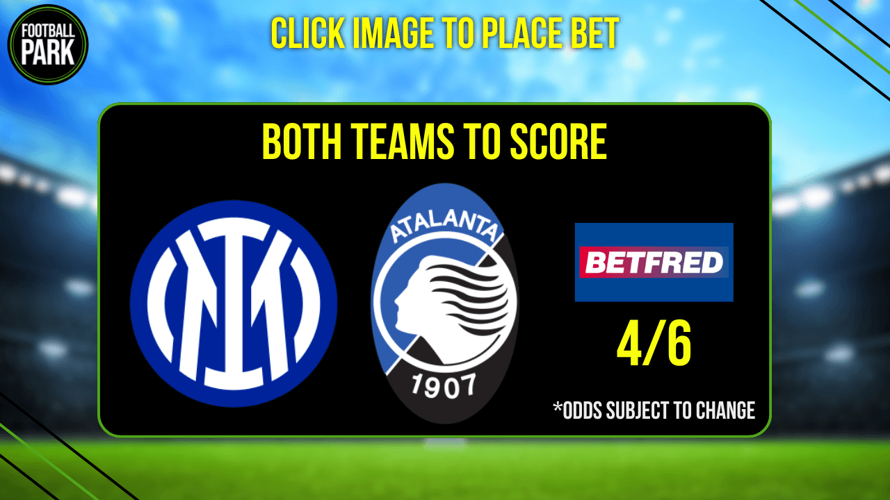 Inter Milan Vs Atalanta Prediction Tips Odds H H And Preview