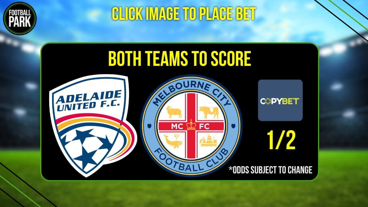 Adelaide United vs Melbourne City
