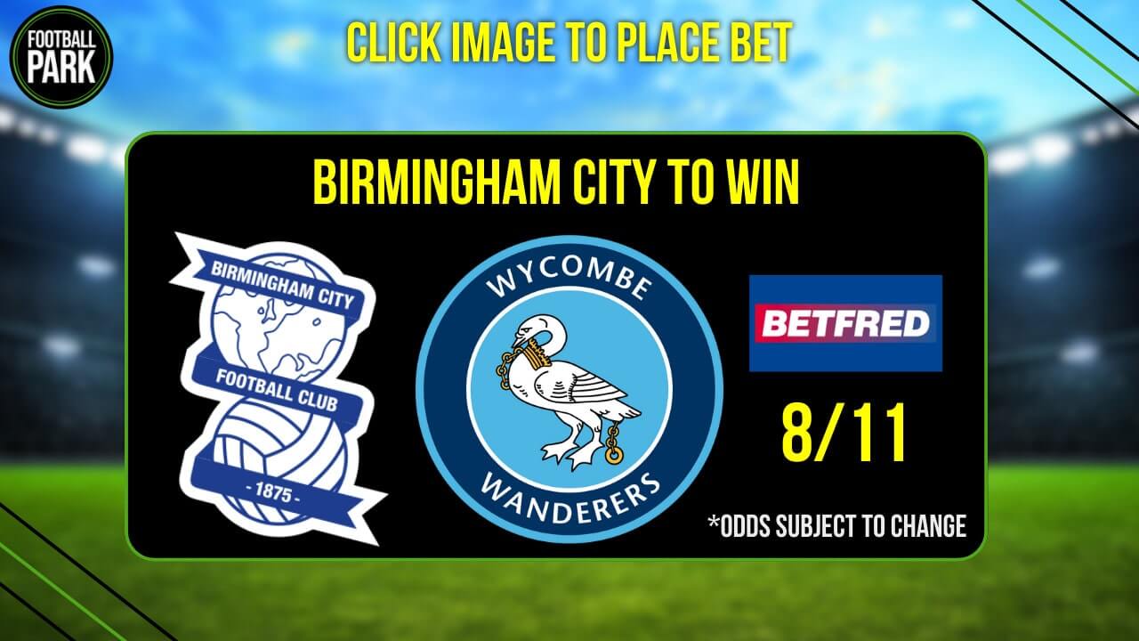 Birmingham City vs Wycombe Wanderers