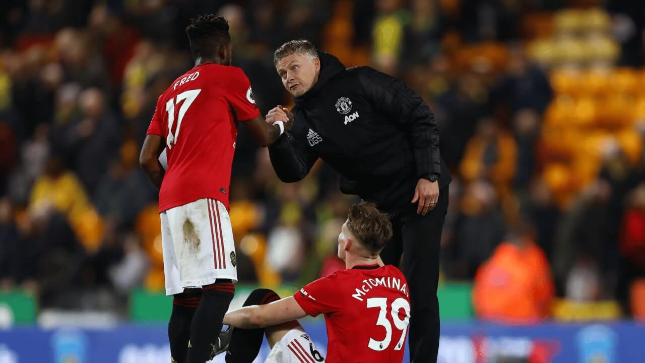 Fred and McTominay Manchester United
