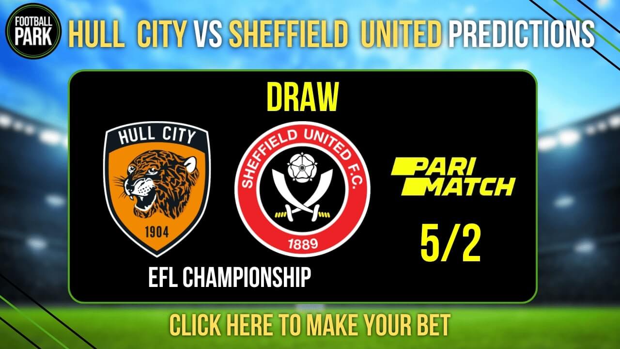 Hull City vs Sheffield United Predicitons