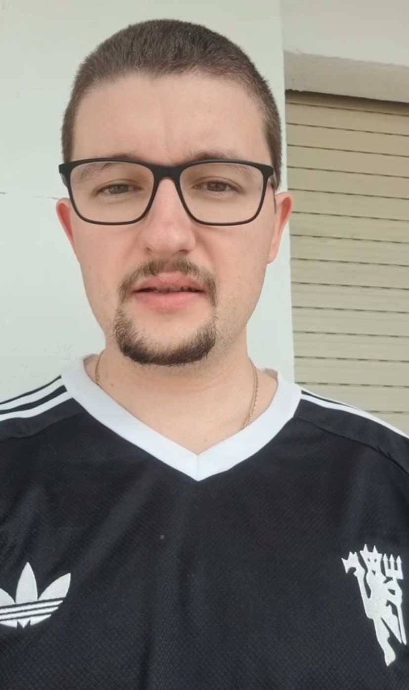 Frank's hair at day one of the challenge