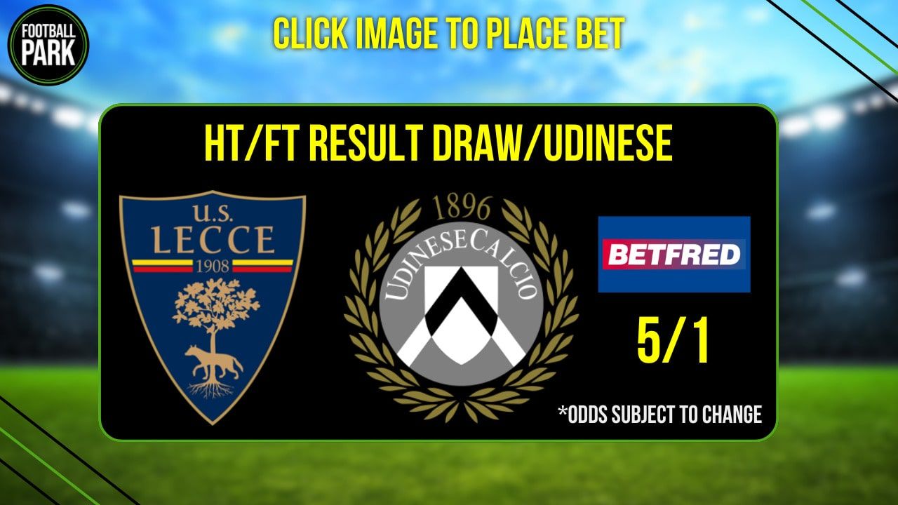 Lecce vs Udinese