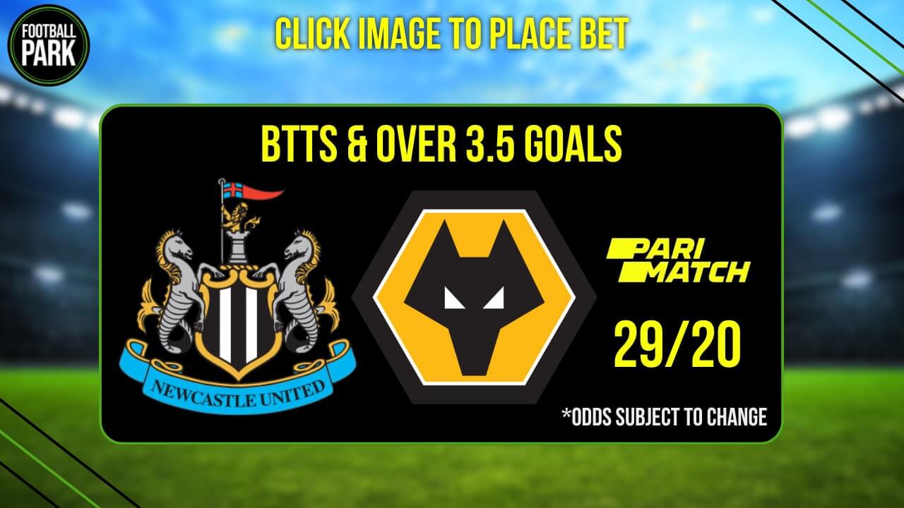 Newcastle United vs Wolverhampton Wanderers