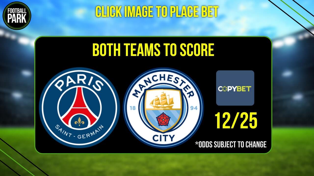 Paris St-Germain vs Manchester City