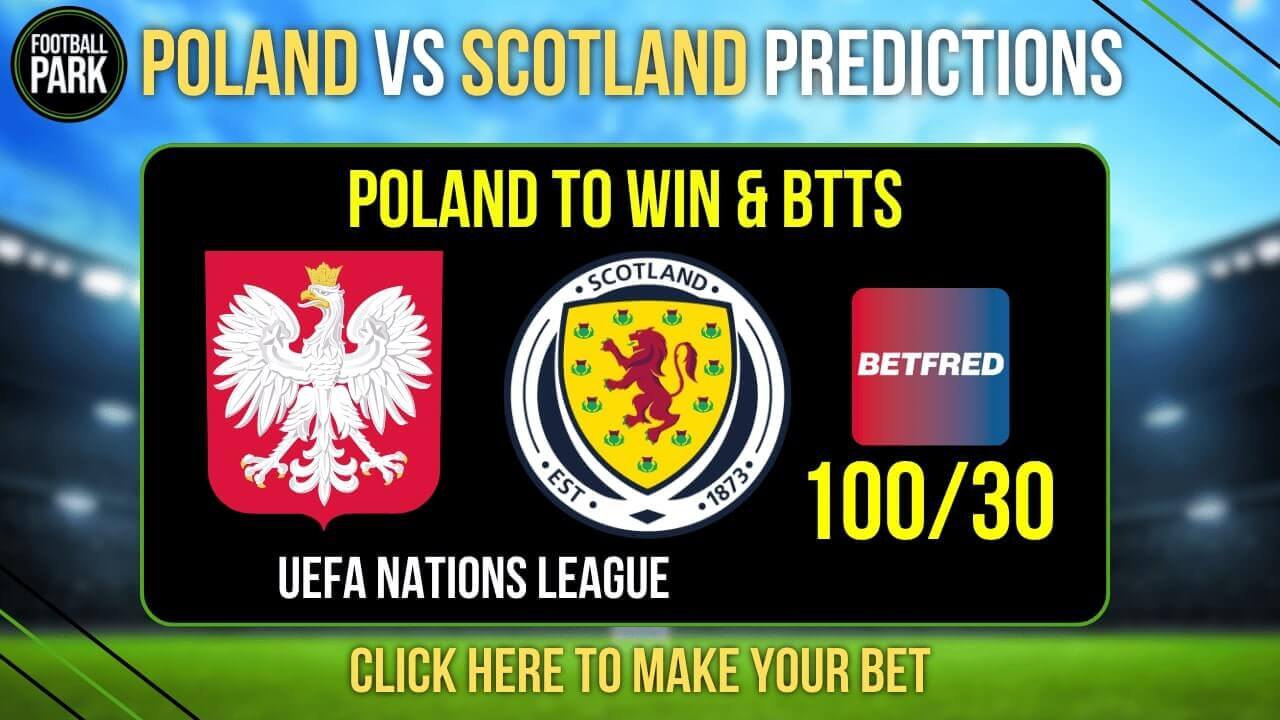 Poland vs Scotland Prediction & Tips - Odds, H2H, and Preview