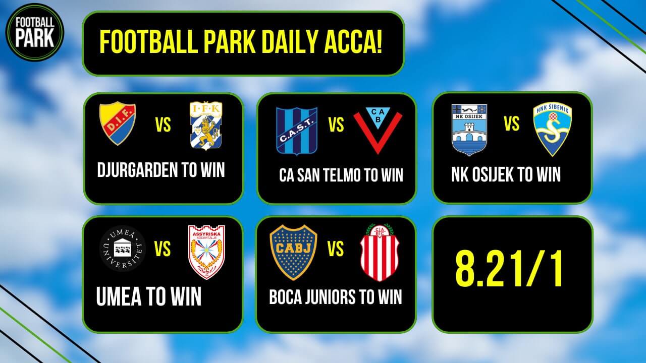 Sunday ACCA worldwide | Football Park