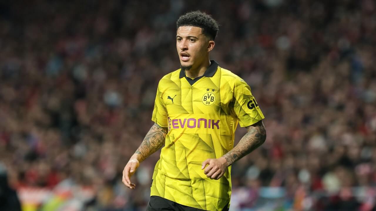 Who will Jadon Sancho play for next?