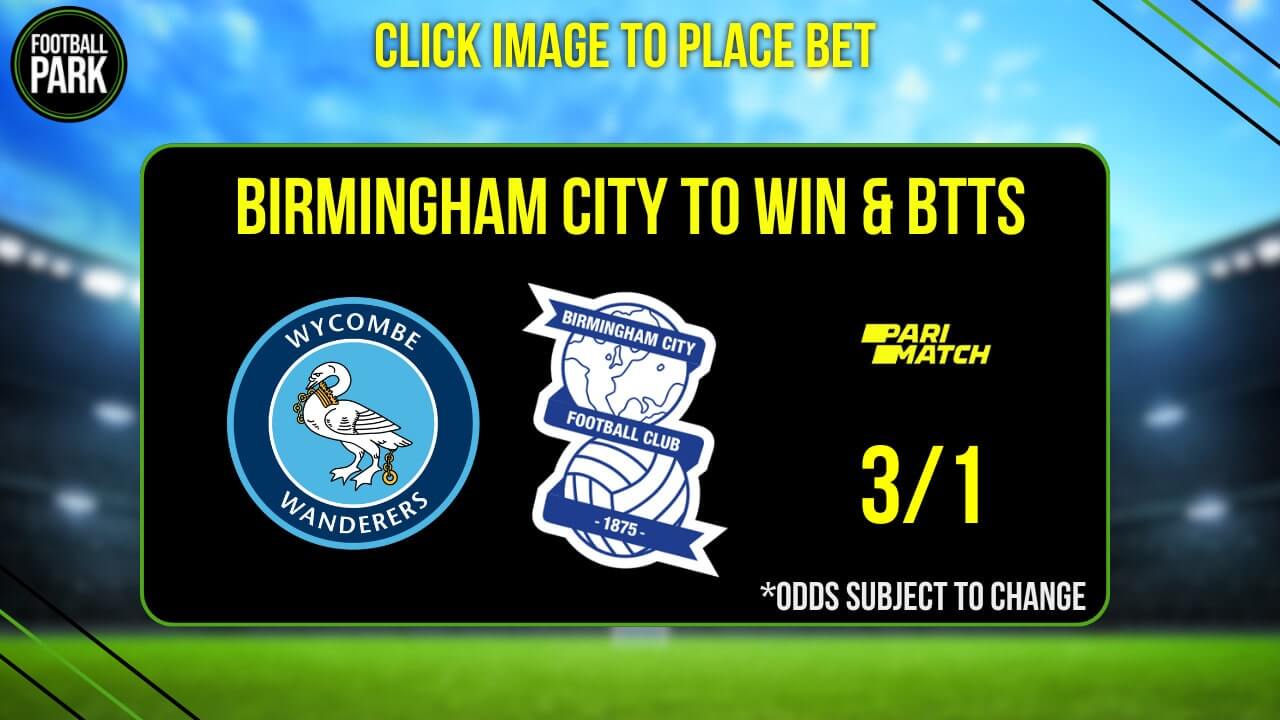 Wycombe Wanderers vs Birmingham City Predictions