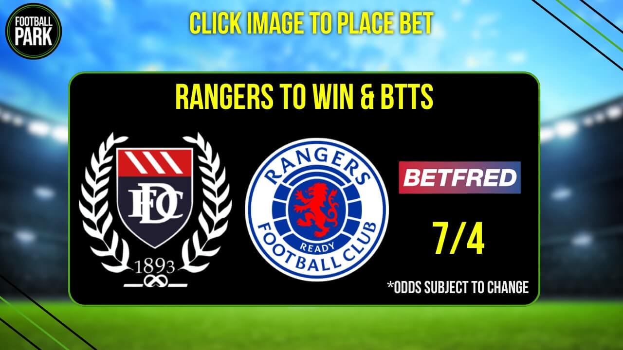 Dundee vs Rangers Betting Tips and Predictions