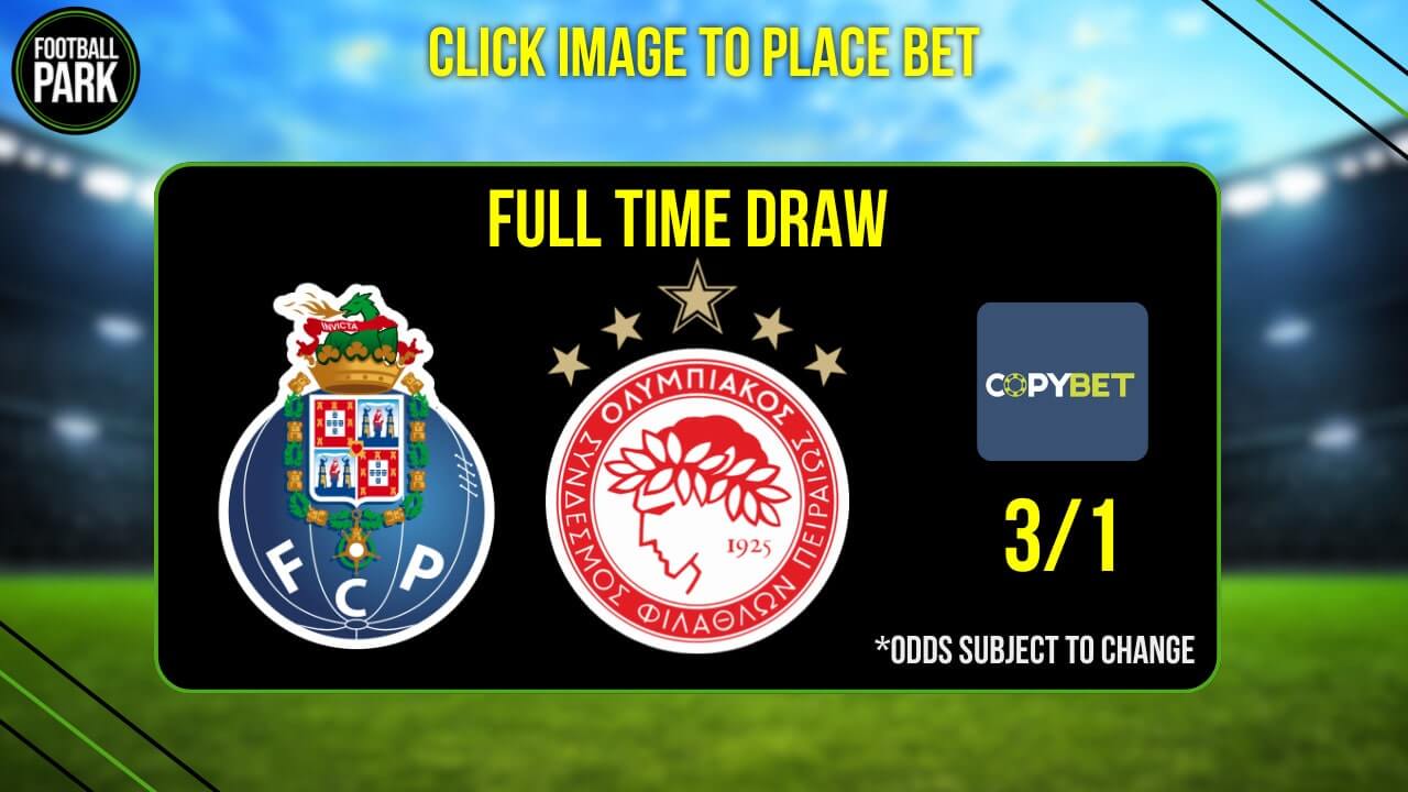 Porto vs Olympiacos Betting Tips and Predictions