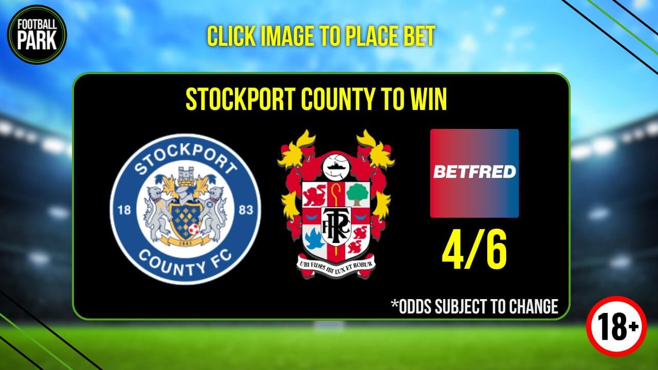 Stockport County vs Tranmere Rovers Predictions